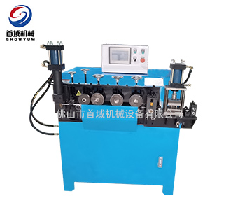 鋼帶V型沖孔調(diào)直彎箍成型一體機(jī)